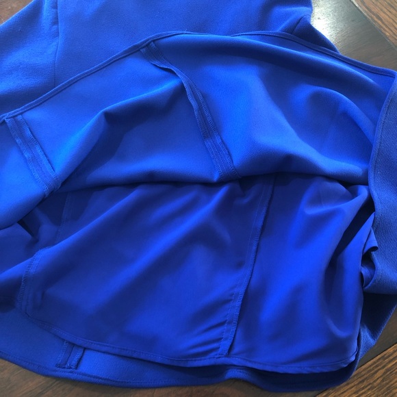 Eliza J Fit & Flare Blue Dress - Picture 2 of 9